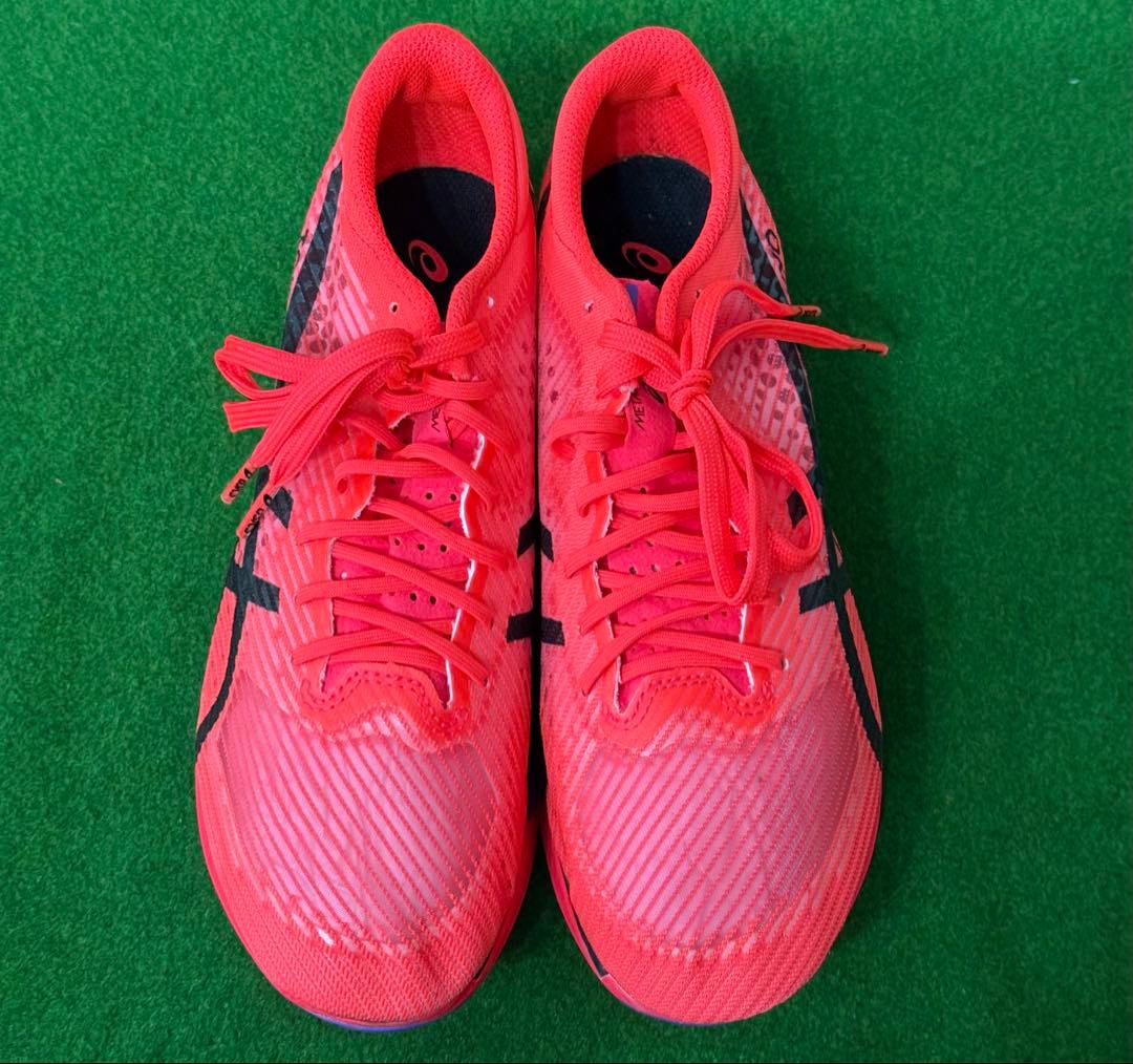 アシックス メタスピードMD レッド系24.5cm