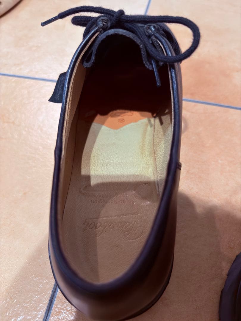 パラブーツ　ミカエル　ブラック　40.5 シューツリー付　※箱は別のものです！