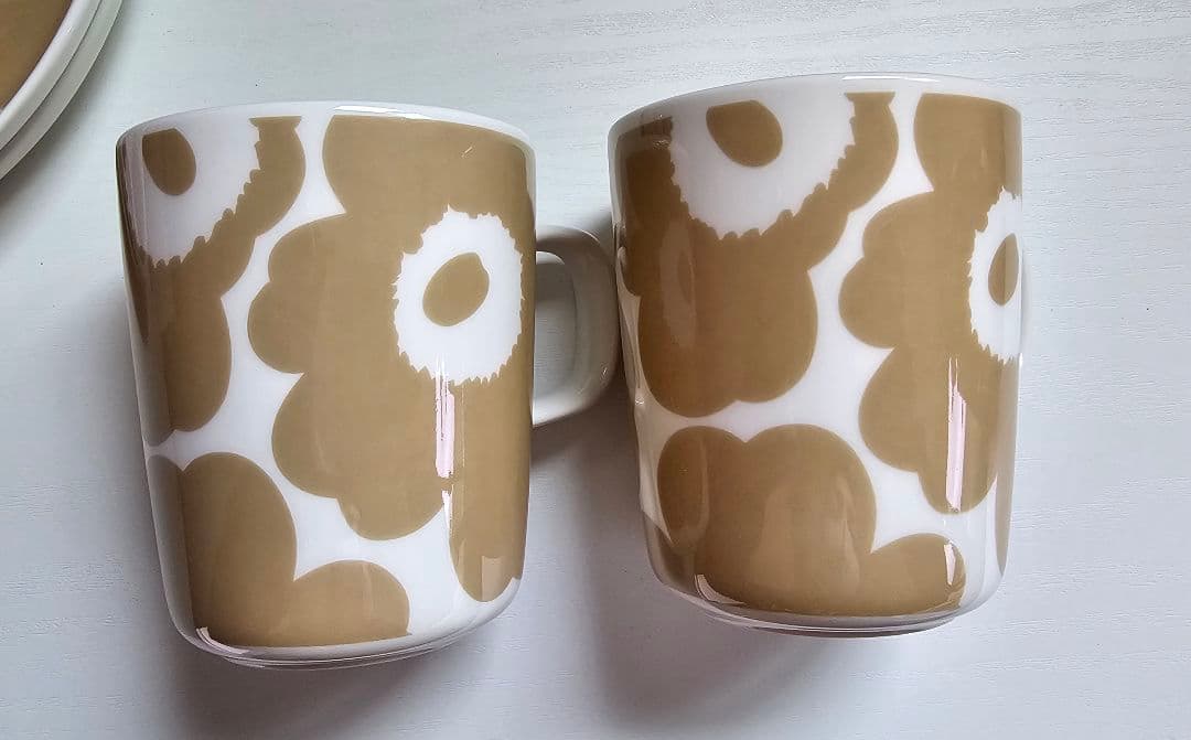 マリメッコ ウニッコ（皿2枚・マグカップ2個）