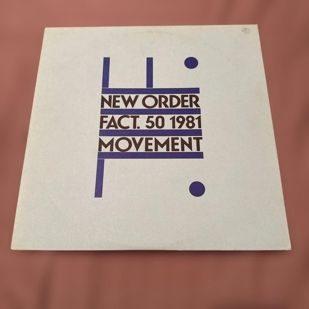 洋楽 NEW ORDER MOVEMENT FACT 50