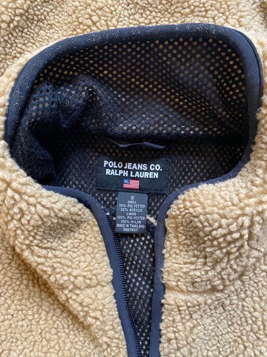 【激レア】ポロジーンズ ラルフローレン／ボア 90s古着