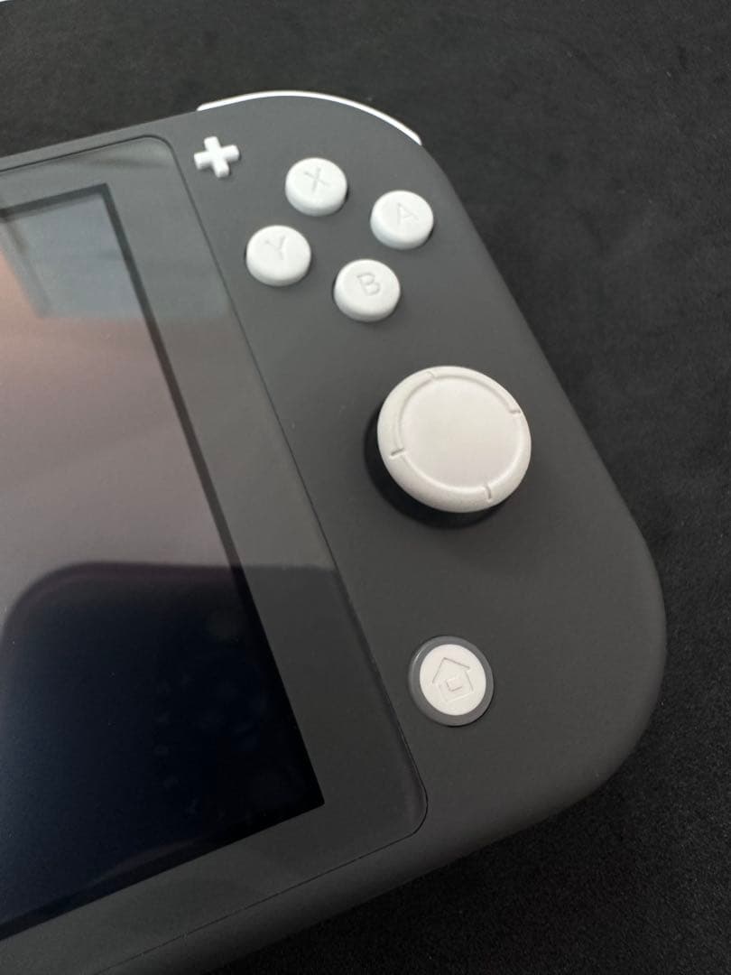 【美品】Nintendo Switch Lite グレー 本体 モンハンライズ付