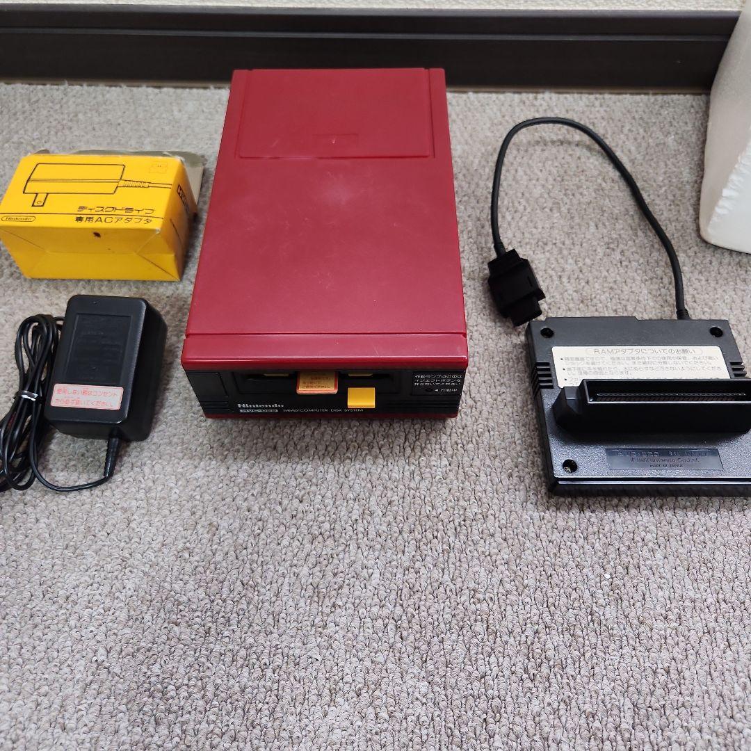 任天堂　ファミリーコンピュータ　ディスクシステム　OH済み　箱　説明書付き