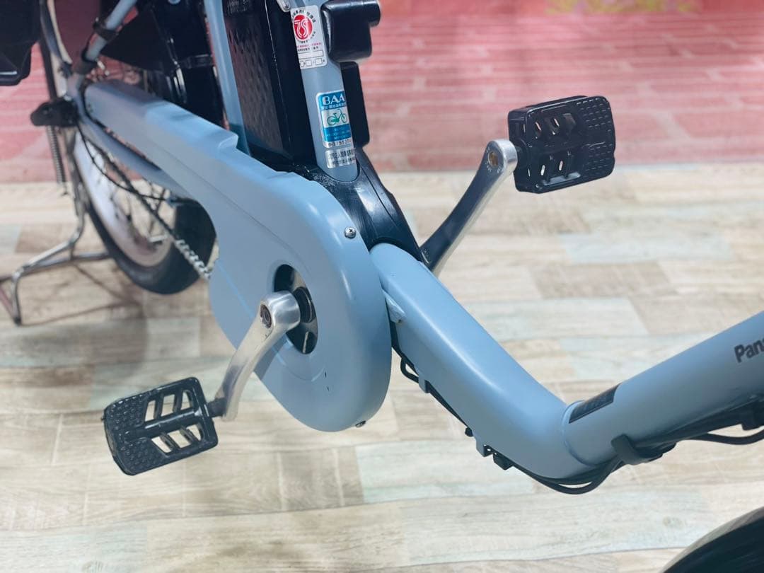 K2348 電動自転車パナソニック子供乗せ 20インチ 送料無料
