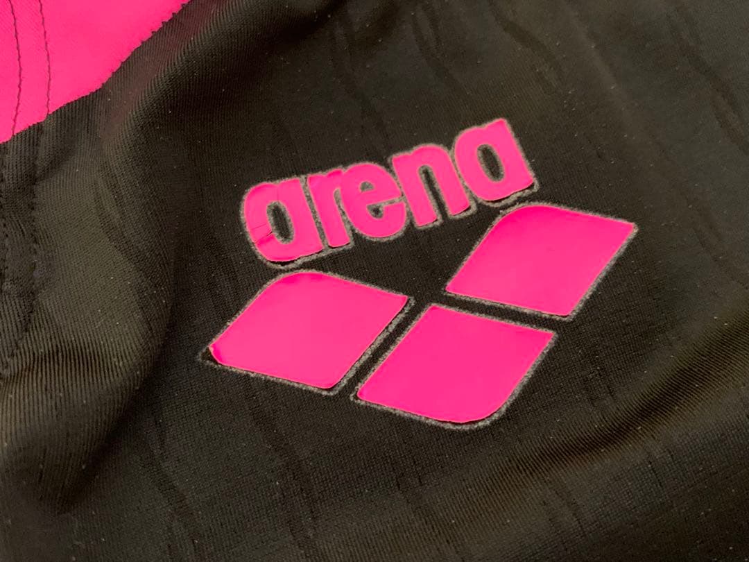 速*兎様 arena 競泳水着ブラックピンク