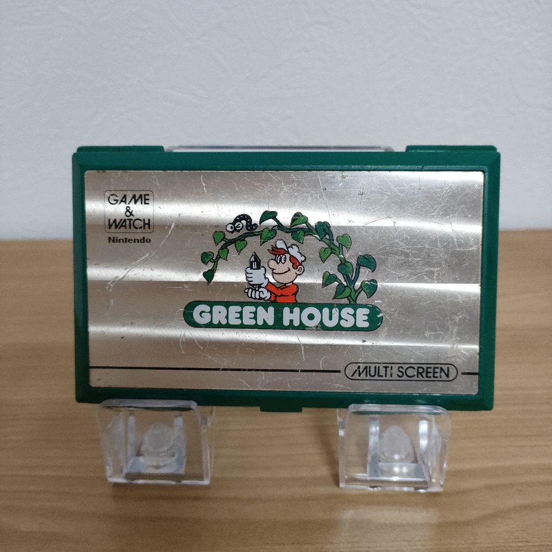 ゲーム＆ウォッチグリーンハウスニンテンドー任天堂Nintendoメンテナンス済み