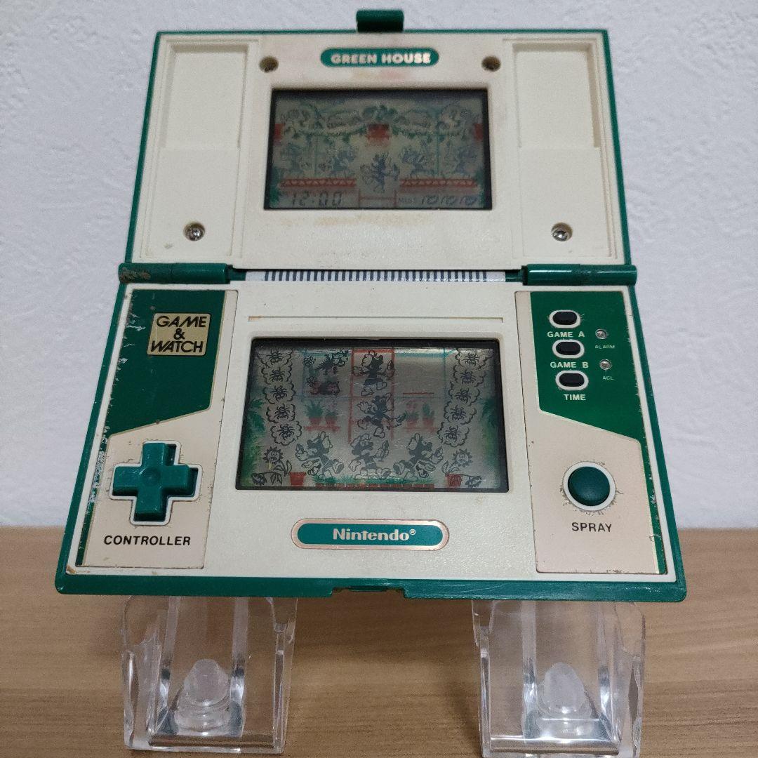 ゲーム＆ウォッチグリーンハウスニンテンドー任天堂Nintendoメンテナンス済み