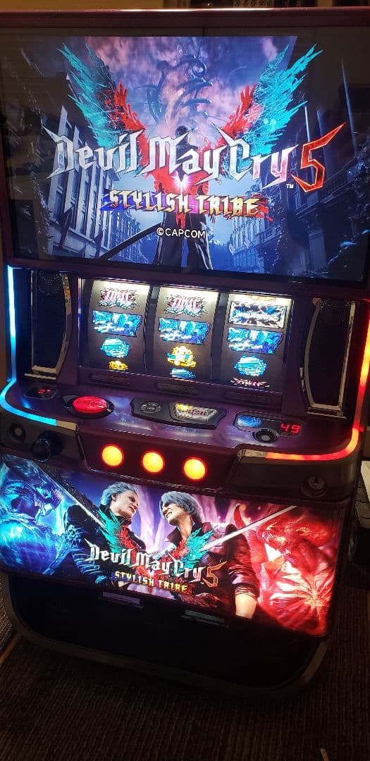 ♪パチスロ実機　アデリオン　スマスロ　デビルメイクライ５　ユニット付き♪