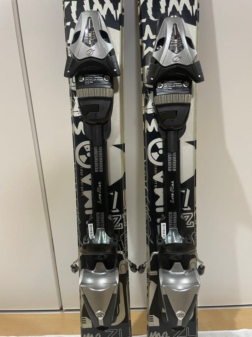 ZUMA ショートスキー 100cm チロリアLR9.0 ケース付