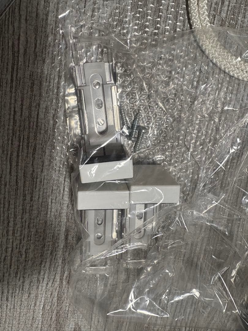 [美品]ニチベイ バンブーブラインド スノーホワイト ループコード左