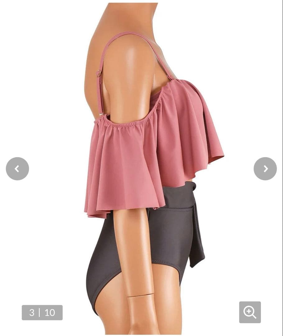 San-aiリゾート【未使用タグ付】ワコール水着　ビキニ　グラマラスフィット