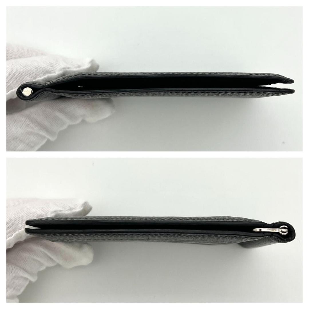 【美品】ヴィトン マネークリップ ポルトフォイユ パンス タイガ ブラック 黒