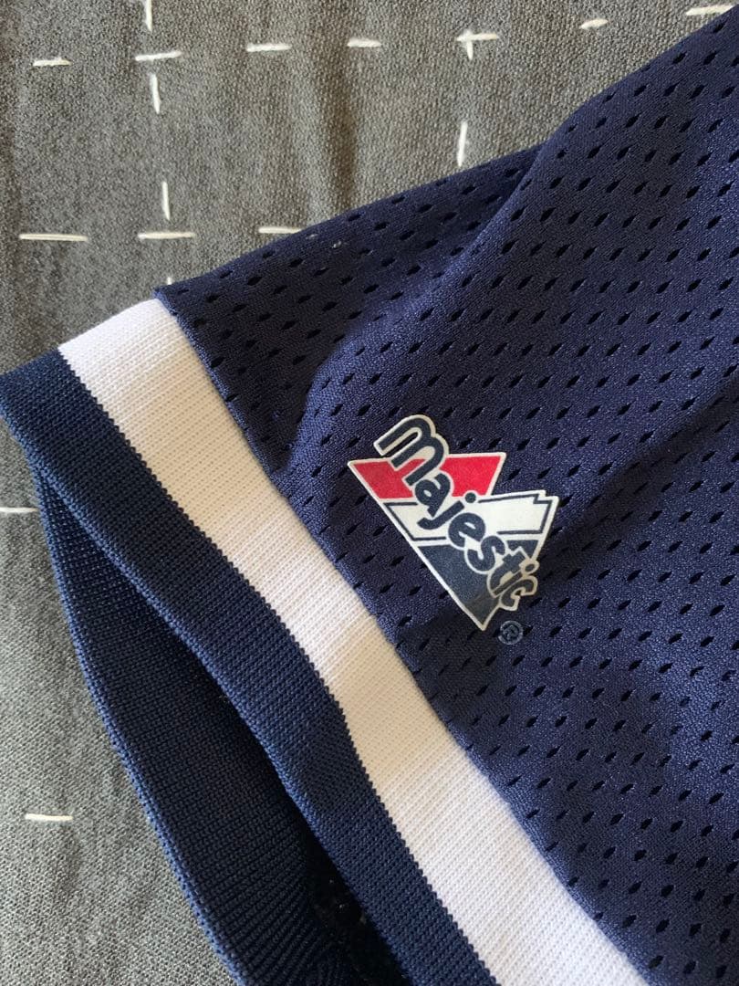 90s majestic NY Yankees vtg ユニフォーム スナップ