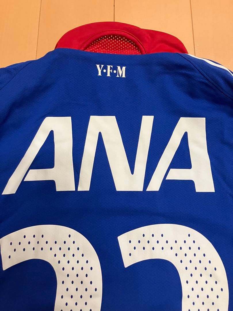 中澤佑二　横浜Fマリノス　実使用　支給　ユニフォーム　サッカー　オーセンティック