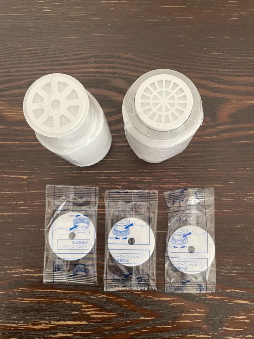 「素粒水」キッチン用交換用カートリッジ ※2個セット（フィルター1枚おまけ）