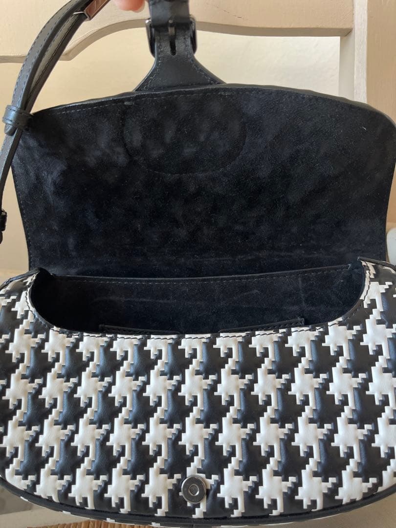 【Christian Dior】ディオールBobbyボビーEW 千鳥格子柄バッグ