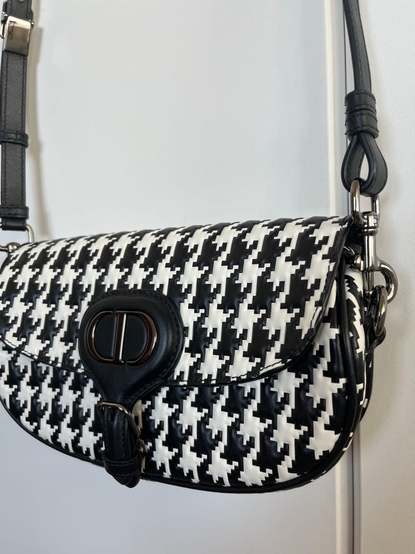 【Christian Dior】ディオールBobbyボビーEW 千鳥格子柄バッグ