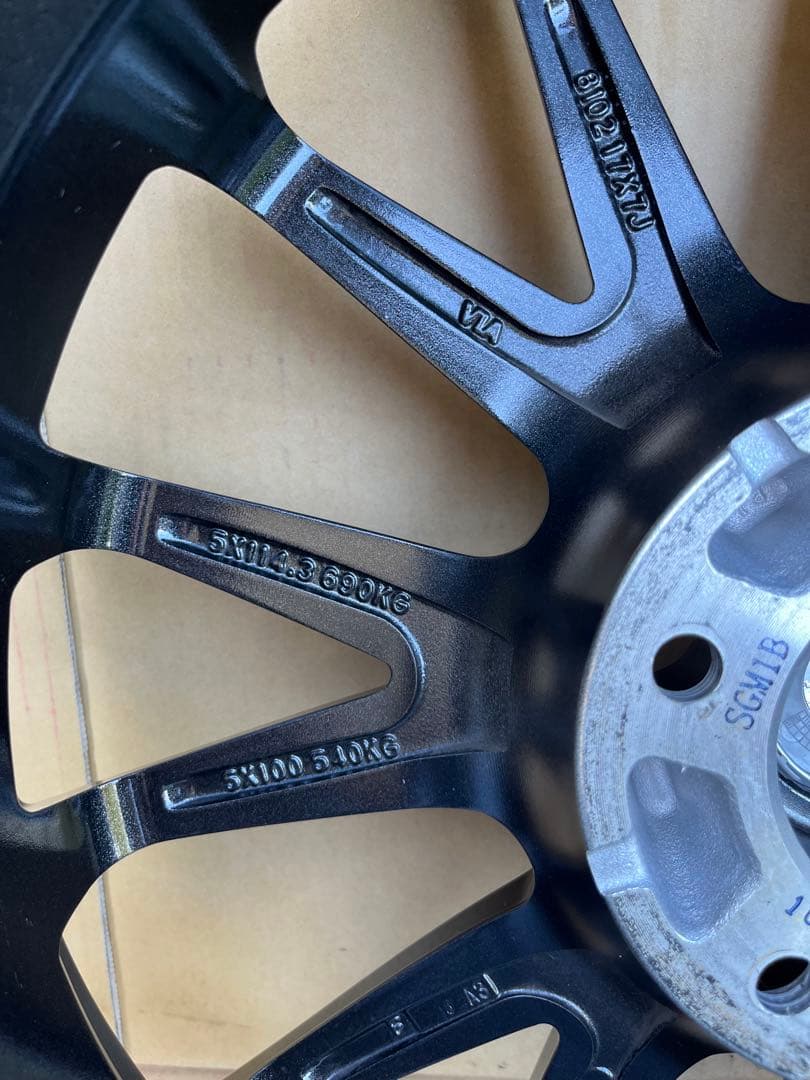 ウェッズ ヴェルヴァ スポルト ツー 17インチホイール4本セット