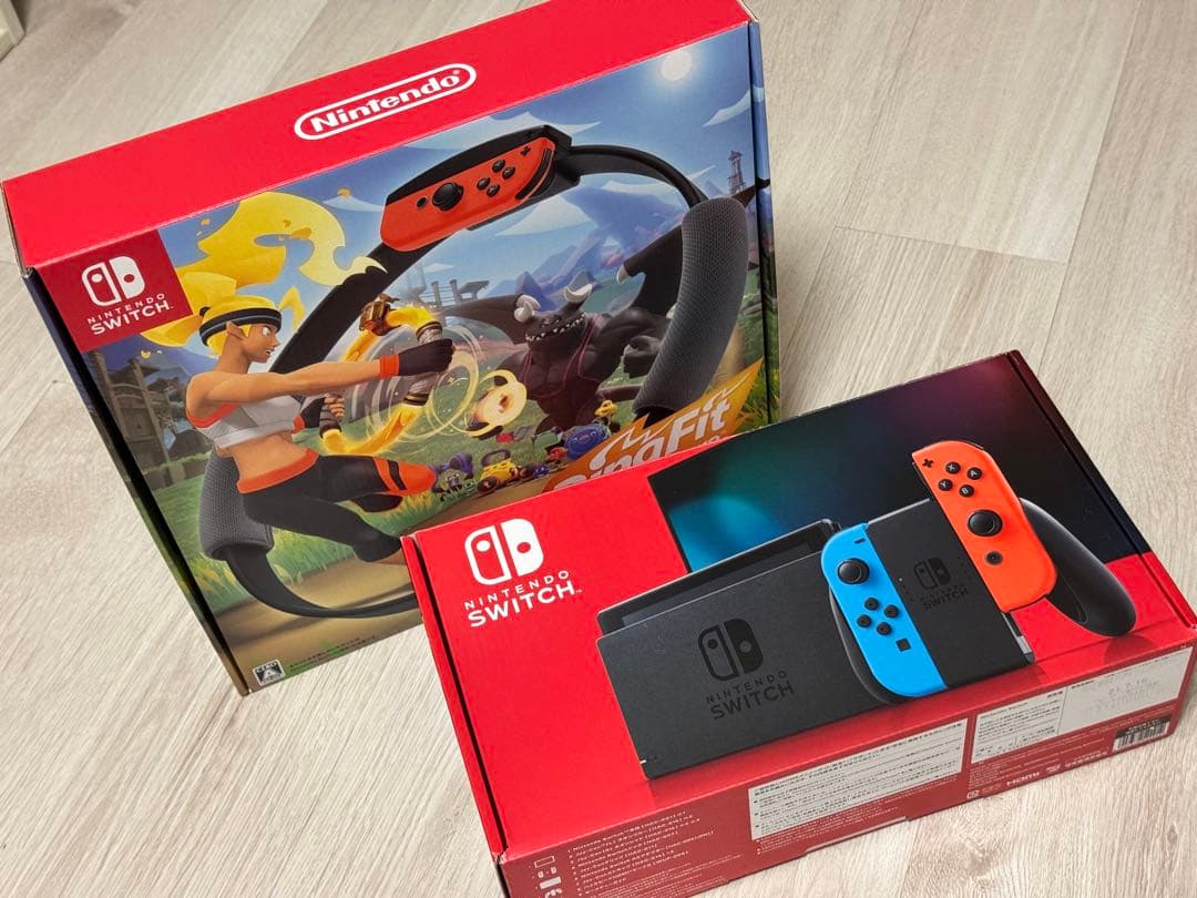 Switch本体 リングフィット