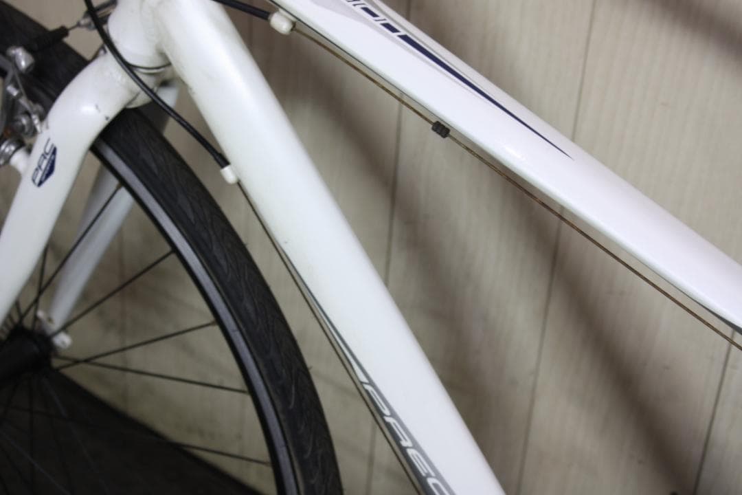 PRECISION SPORT アルミ 24速 470mm クロス WHITE