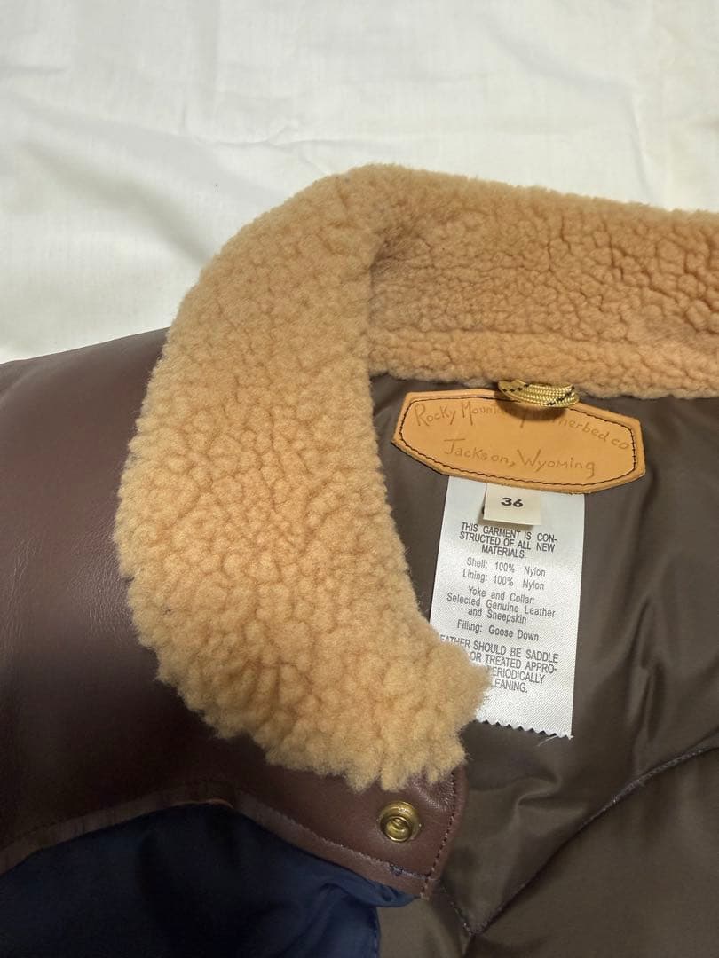 ロッキーマウンテンフェザーベッド ダウンベスト 36