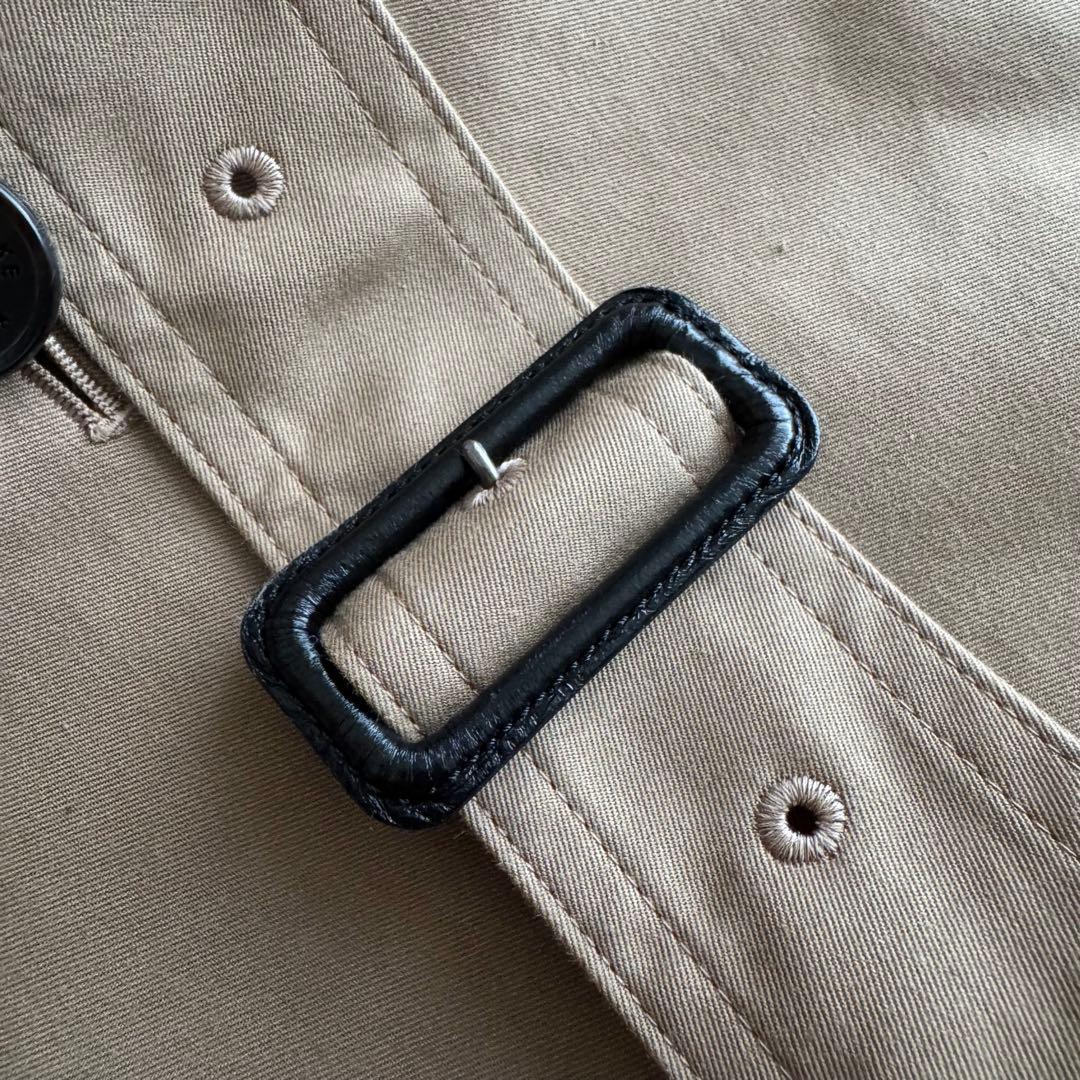 【ハイク】トレンチコート　2way ライナー付 3 ベージュ　ベルト　ダブル