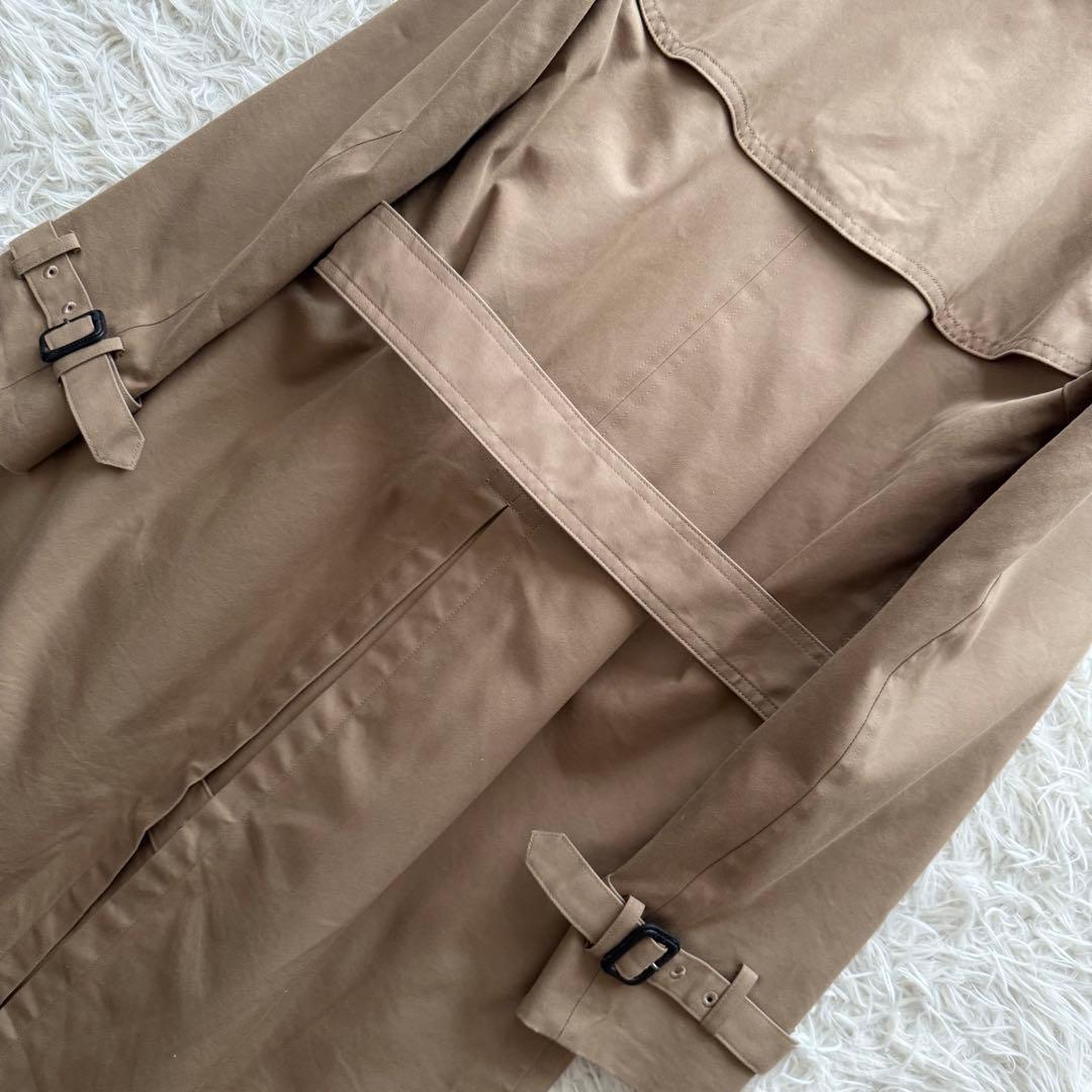 【ハイク】トレンチコート　2way ライナー付 3 ベージュ　ベルト　ダブル