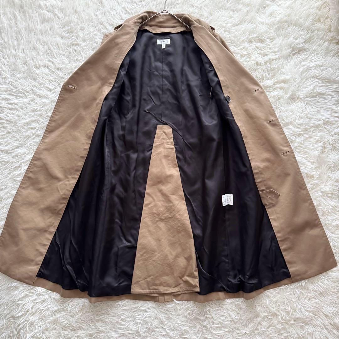 【ハイク】トレンチコート　2way ライナー付 3 ベージュ　ベルト　ダブル