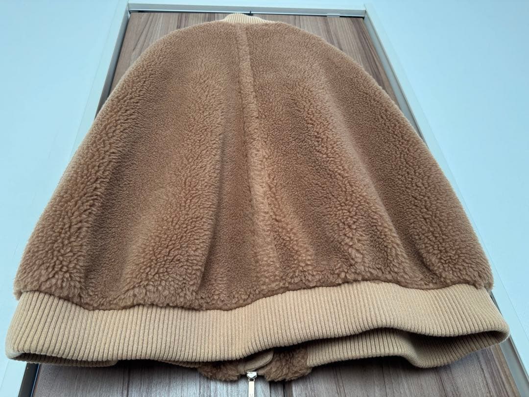 美品　Max Mara マックスマーラ　テディ　ケープ　ポンチョ