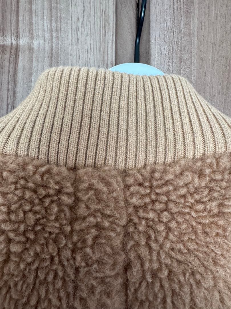 美品　Max Mara マックスマーラ　テディ　ケープ　ポンチョ