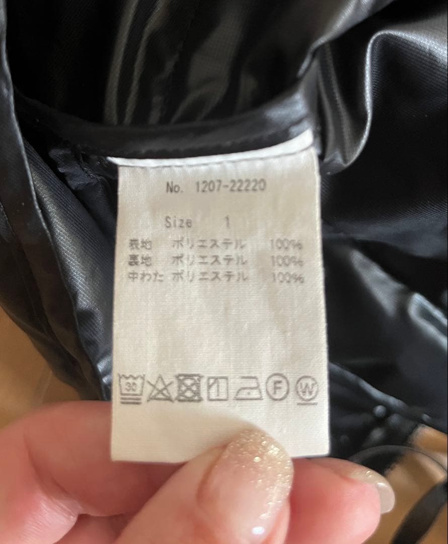 CPGゴルフ フード付きブラックダウンベスト ダウンワンピース　Sサイズ