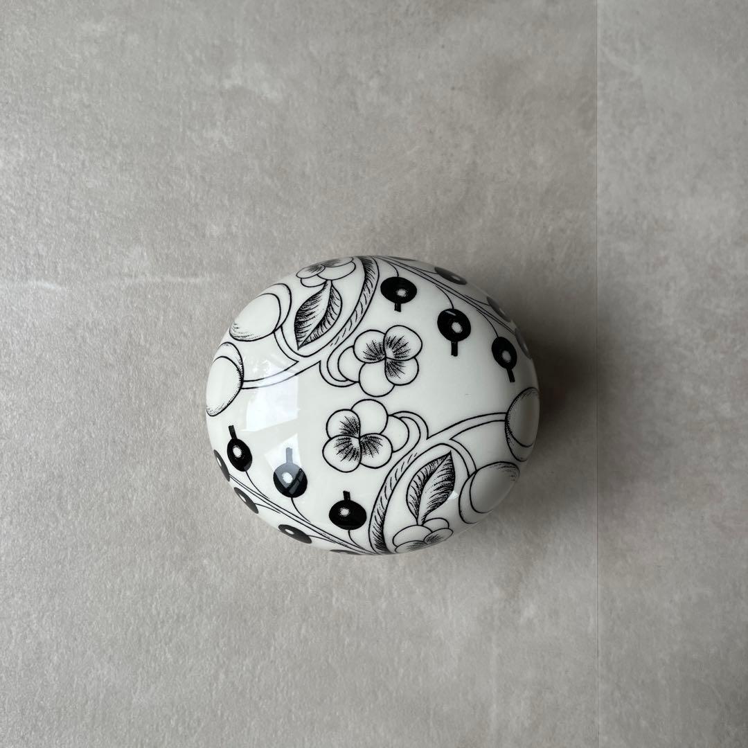 アラビア パラティッシ ジャー0.43L 蓋付 ブラック