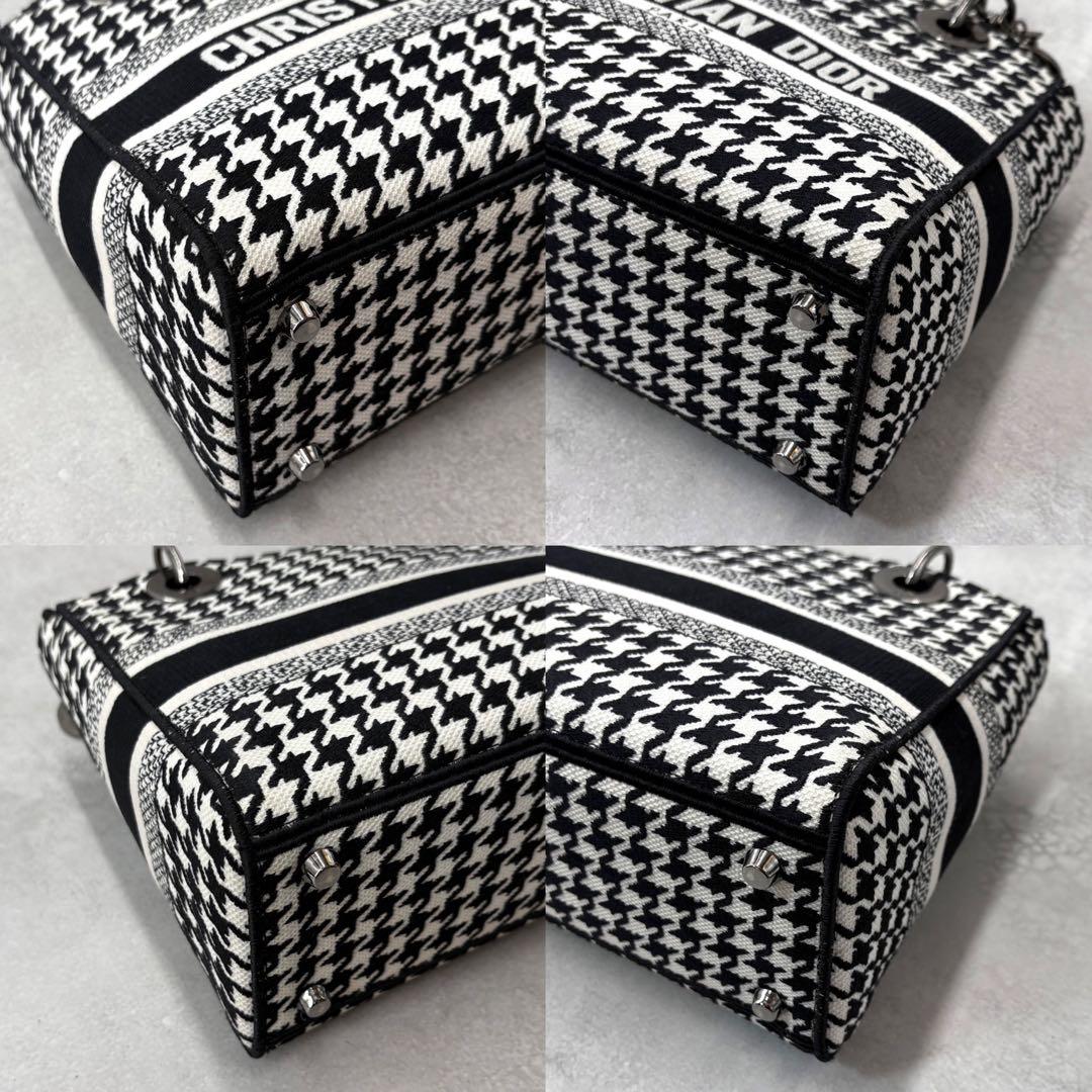 【極美品】ディオール レディディライト ミディアム 2way ショルダーバッグ