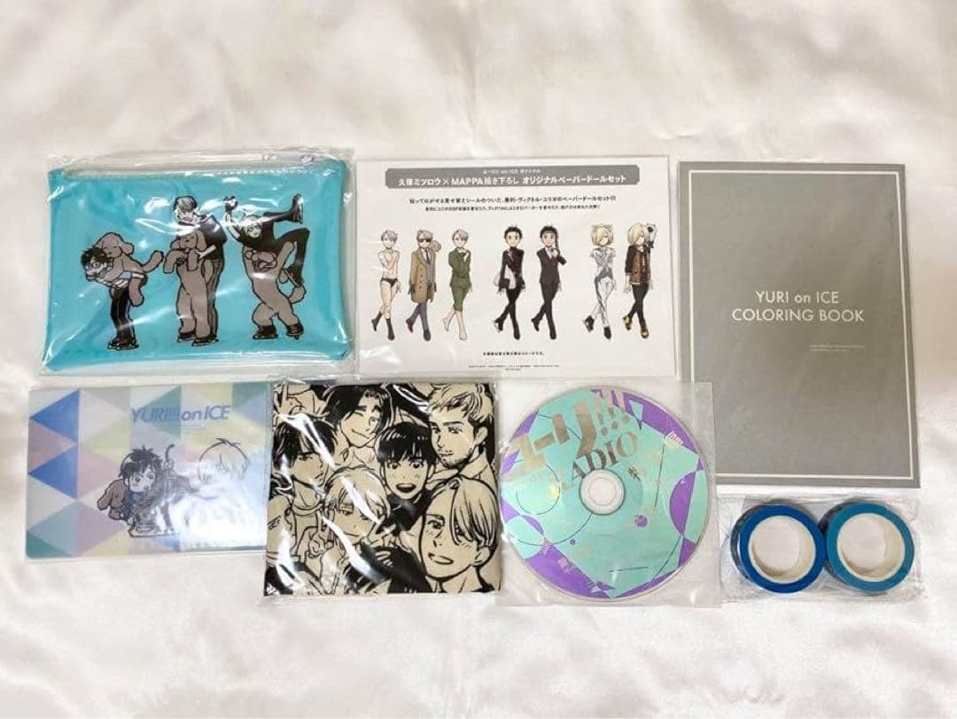 ユーリ!!! on ICE DVD 6巻セット 特典付き セル版