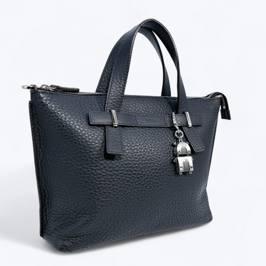 ❣️FURLA メンズ GIOVE M トート チャーム付き レザーバッグ
