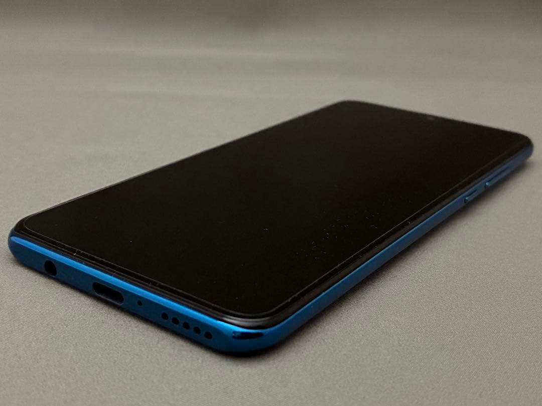 【美品】HUAWEI P30 lite 64GB ブルー MAR-LX2J