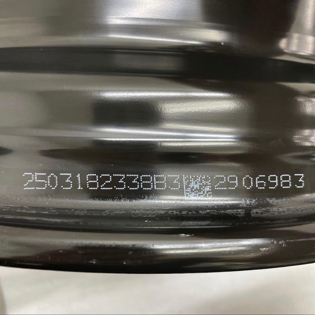 2025年式☆新車外し☆超美品☆キャラバン☆純正スチールホイール☆4本SET