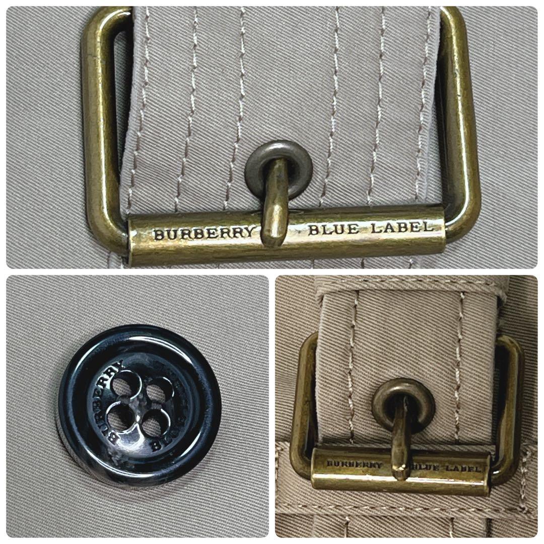 BURBERRY BLUE LABEL トレンチコート ライナー&ベルト付