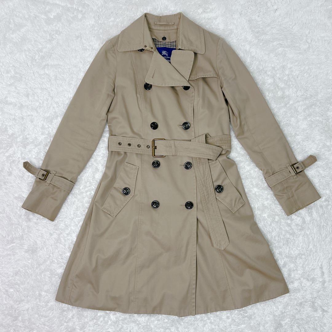 BURBERRY BLUE LABEL トレンチコート ライナー&ベルト付