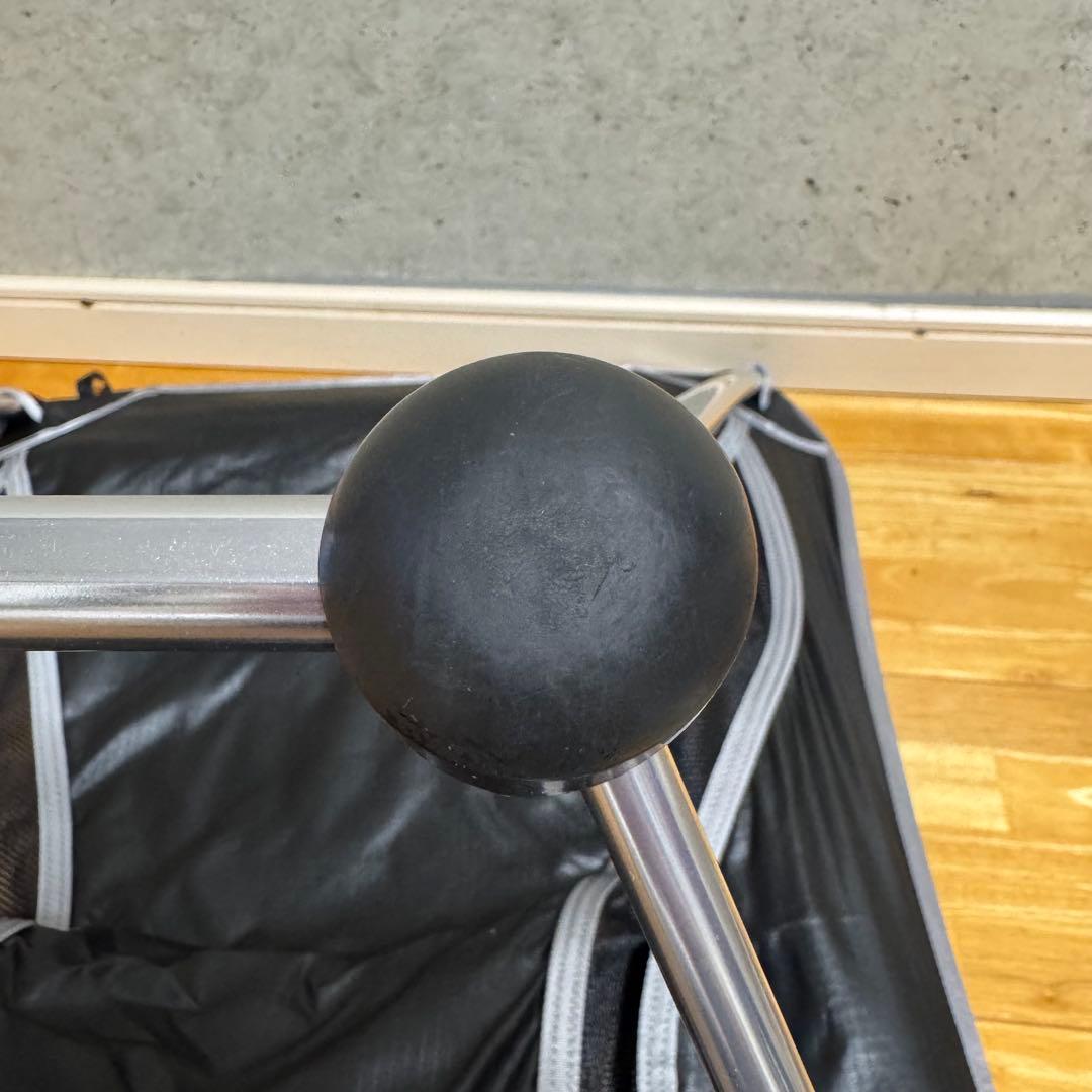 ALITE エーライトメイフライチェア黒　焚き火チェア　あぐらチェアブラック