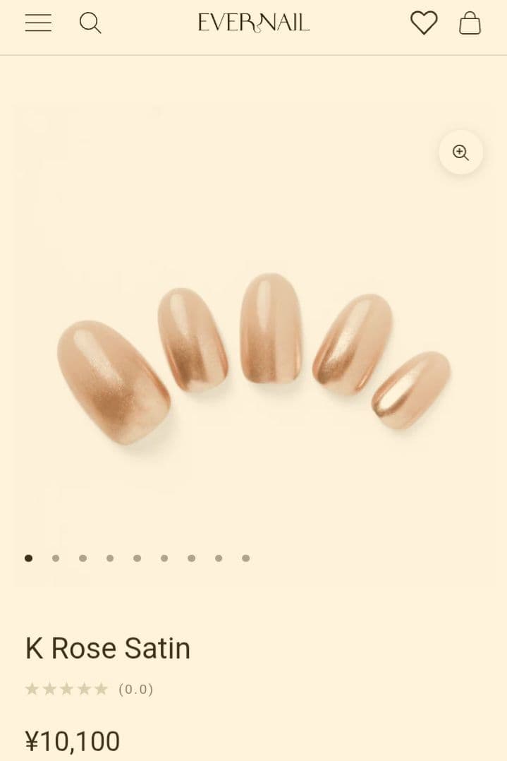 EVERNAIL 未使用　ミディアムオーバル未使用2種+使用済1種　おまけ付き