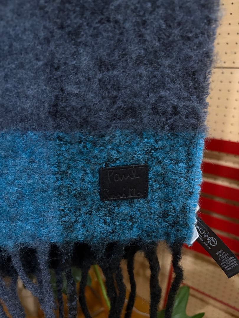 Paul Smith ソフトメリノチェックマフラー