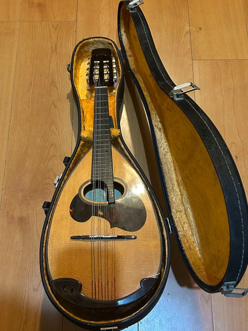 SUZUKI M-60マンドリン 本体 スプルース 8弦 ケース付★習い始めに★