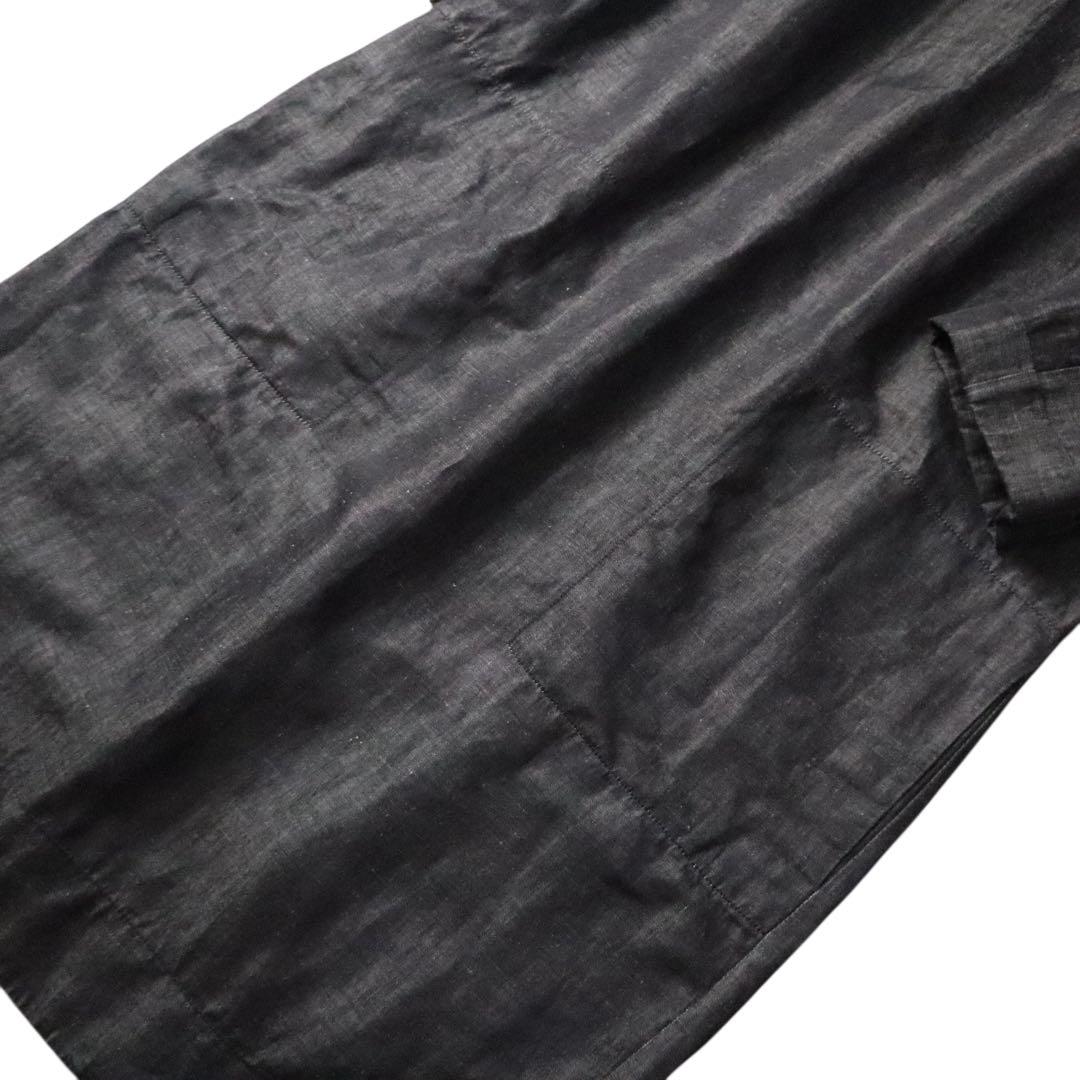 MaxMara 【最高級】代表作アイコンビジュー　ピュアリネンワンピース