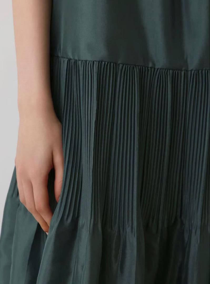 新品タグ付き　ダイアグラム　diagram キャミワンピース　グリーン36サイズ