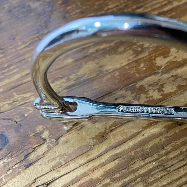 希少 FUMIKA UCHIDA D snap bangle Dスナップバングル