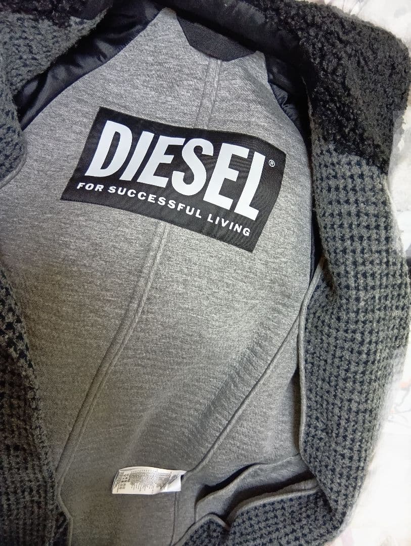 【美品】DIESEL ダブルブレスト ロングコート
