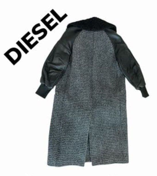 【美品】DIESEL ダブルブレスト ロングコート