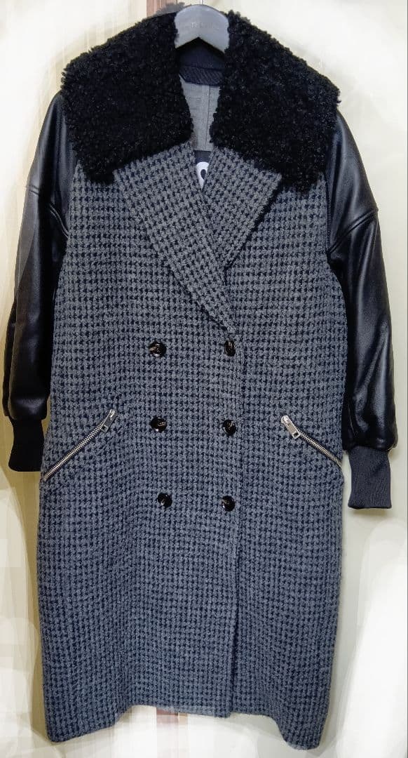 【美品】DIESEL ダブルブレスト ロングコート