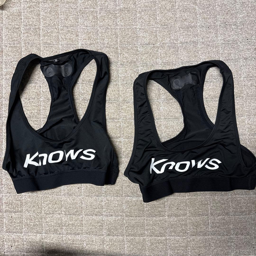 knows スポーツブラ Mサイズ 2枚セット
